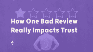 How One Bad Review Really Impacts Trust