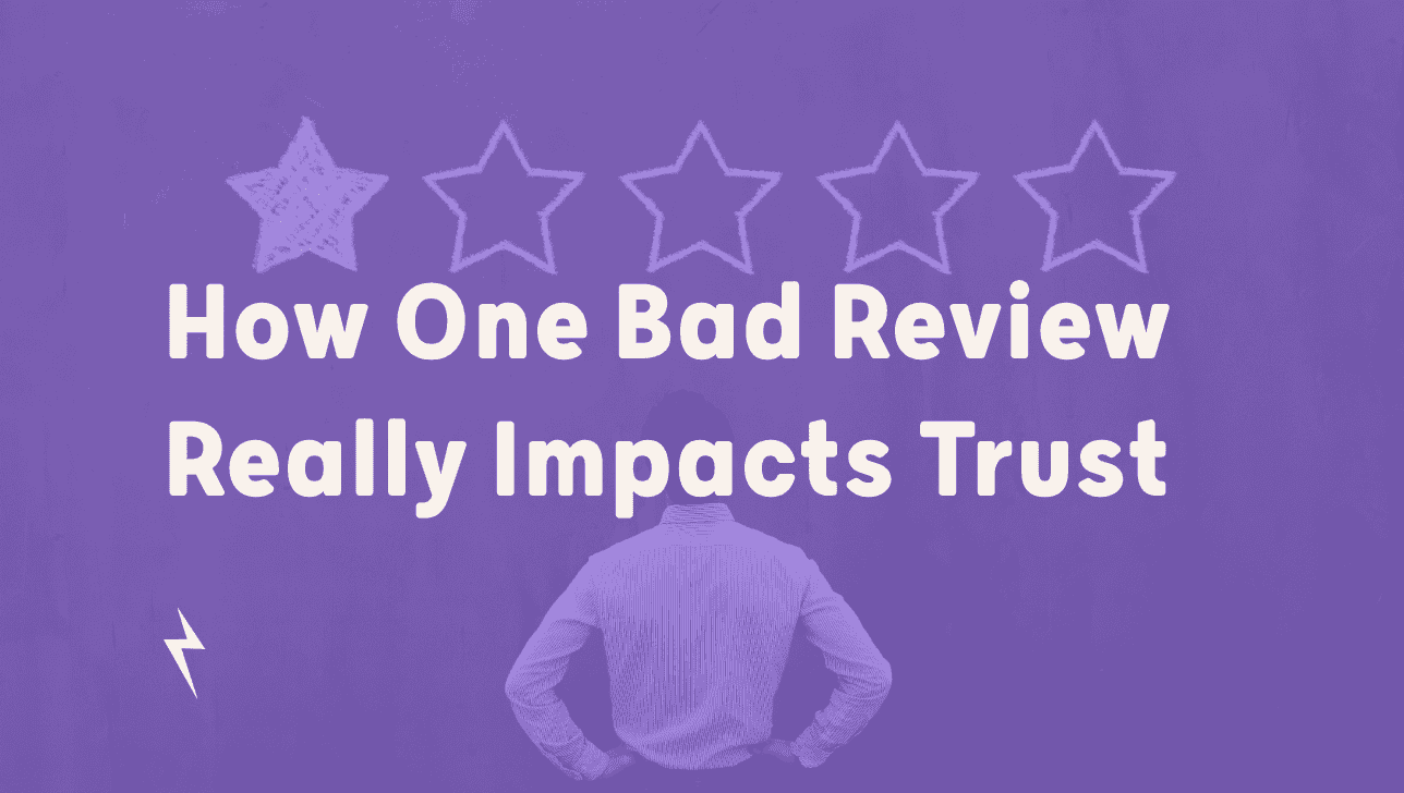 How One Bad Review Really Impacts Trust